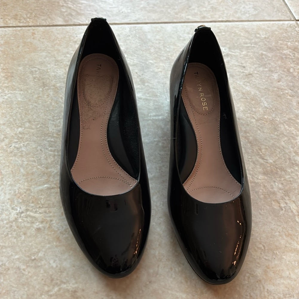 Taryn Rose Patent Leather Wedges Size 7